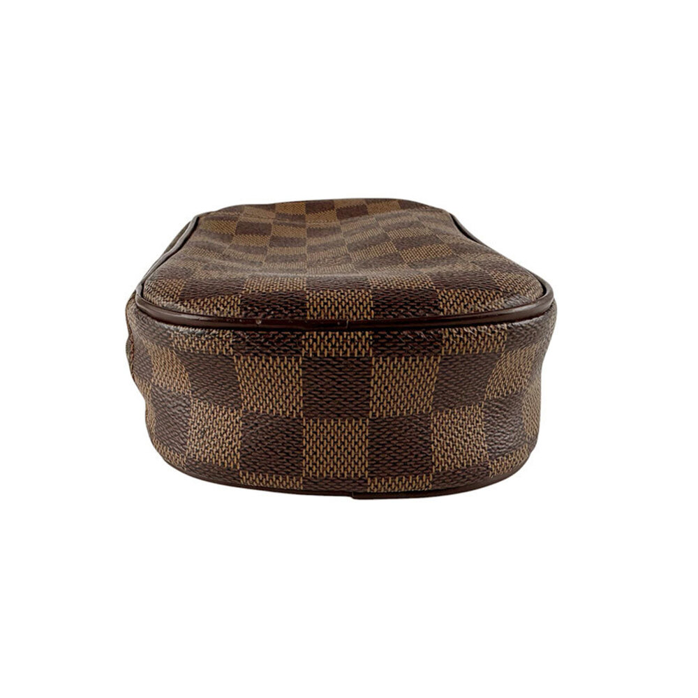 LOUIS VUITTON Brown Damier Canvas Pochette Hobo Bag - Picture 4 of 12